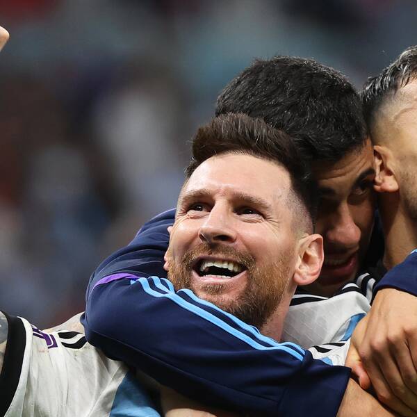 Lionel Messi ledde Argentina till VM-semifinal.