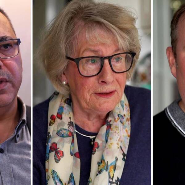 Mohammed Al-Kazzaz, Margareta och Mattias Larsson har betalt Soheil Naderi i förskott utan att få den utlovade tjänsten utförd. Hör deras berättelser om juristen i klippet.