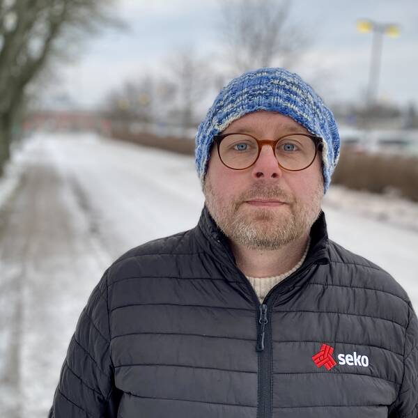 David Andergard från fackförbundet inom kriminalvården Seko Region Mitt.