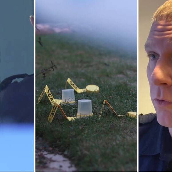 Poliser / brottsplats / Josef Wiklund, polisområdeschef i Medelpad.