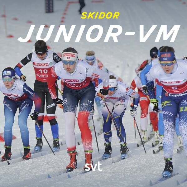 Junior-VM i längdskidor från Whistler i Kanada med herrarnas 30 km masstart klassiskt, juniorer.