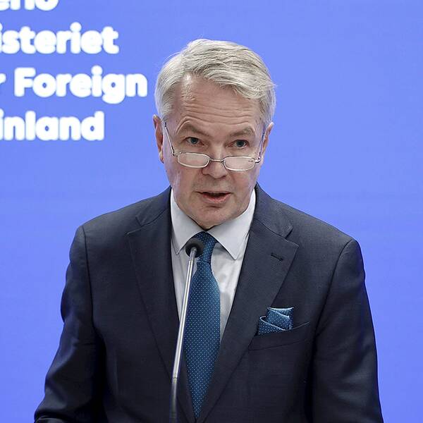 Finlands utrikesminister Pekka Haavisto.