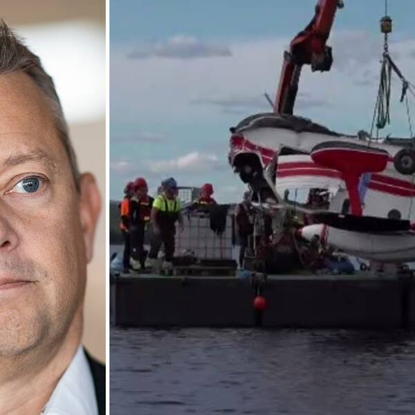 Jonas Bäckstrand vid haverikommissionen