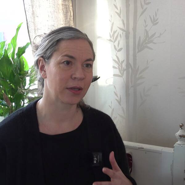 Katarina Lindberg som är kritisk till för mycket distansarbete.