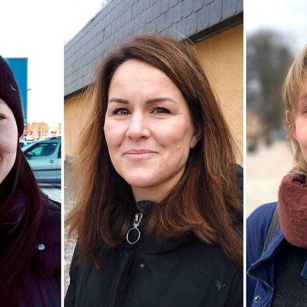 sörmlänningarna Adelin Kruse, Anna Rosén, Malva Enoksson