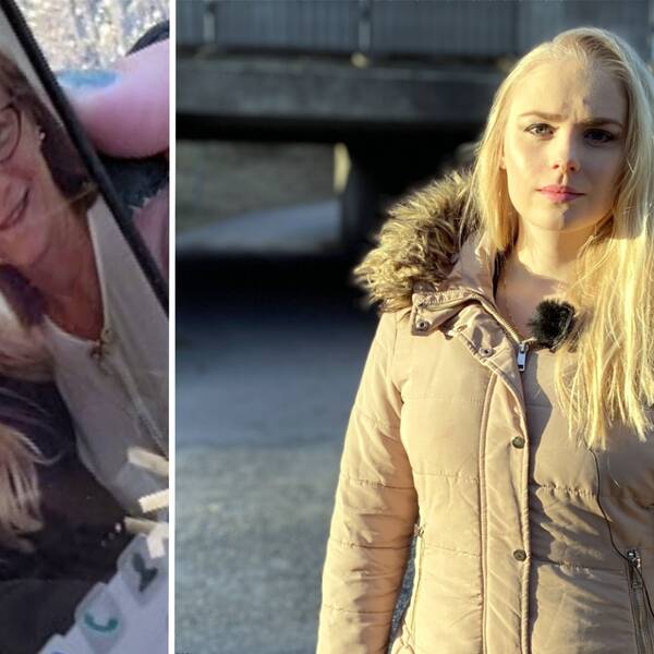Josefin Broberger, student på programmet för informationsdesign och rumslig gestaltning på Mälardalens universitet, vid tunneln där hennes mamma dog i en cykelolycka.