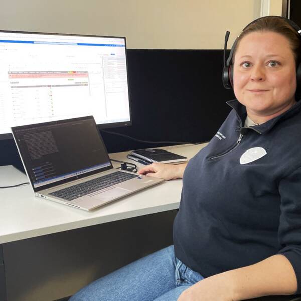 It-ingenjören Yuliia fick jobb på it-dataföretaget Consid i Ljungby.