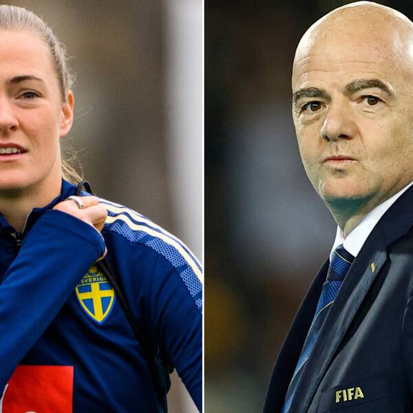 Magdalena Eriksson är en av flera aktiva som kritiserat Fifas beslut
