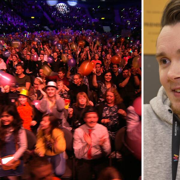 Se bilder från Jimmys framträdande 2002 och hör mer om hans förväntningar inför finalen.
