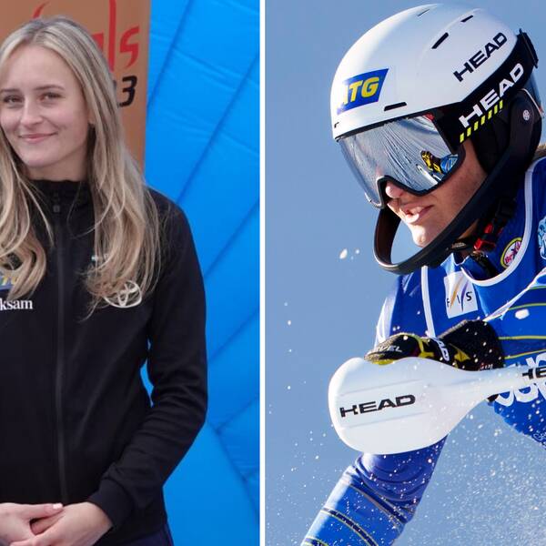 Ebba Årsjö vann i störtlopp.