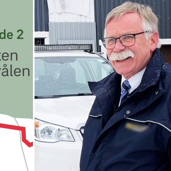 Mikael Grind i Lillfjäten har till följd av var gränsen för elområde två går haft en något billigare el än de flesta boende i Dalarna, som är i område tre.