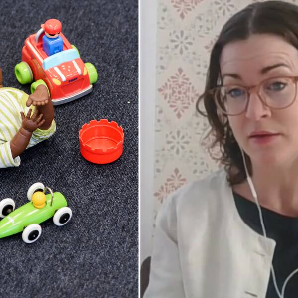 Karolina Larsson är logoped och doktorand. Hon har forskat om hur barn använder engelska som lekspråk. 