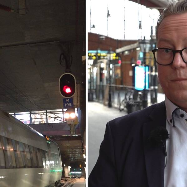 Anders Ekman, affärschef Transdev Öresund, ser allvarligt på att Öresundstågens lokförare