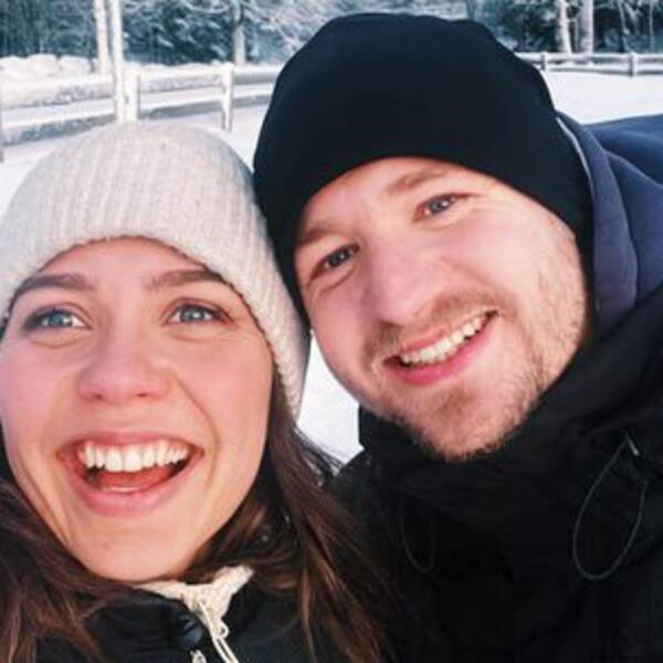 Följ direktsändningen från fisketävlingen. På bilden Natalie Carrion och Peter Eriksson som är två av deltagarna. 