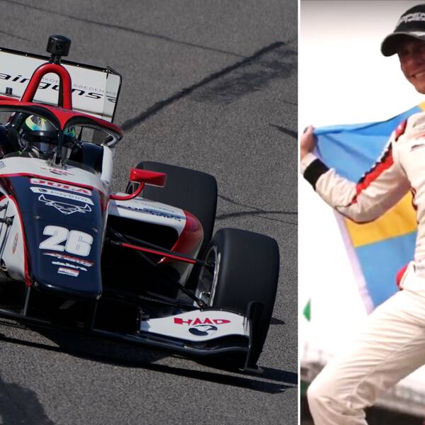 Linus Lundqvist stod utanför i Indycar-premiären: ”Gjorde ont”