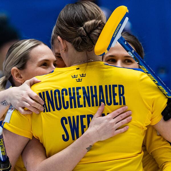Sverige fick fira efter seger mot USA i gruppspelet.