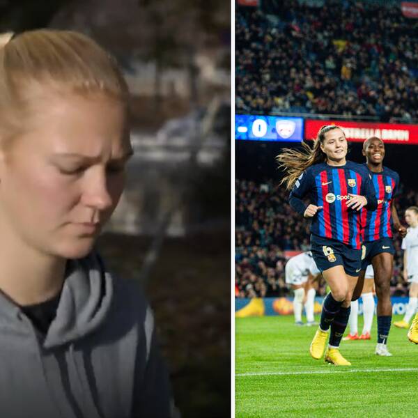 Sofie Bredgaard berättar i ”Mästarlivet” om känslorna kring att petas ur startelvan inför matchen mot Barcelona på Camp Nou.