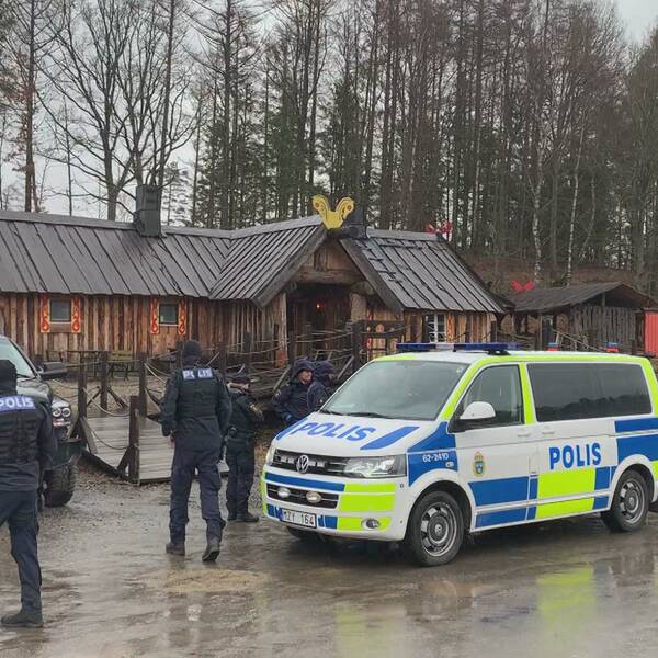 Se intervjun med vikingabyns ägare Oddvar Lönnerkrantz, efter polisens tillslag.