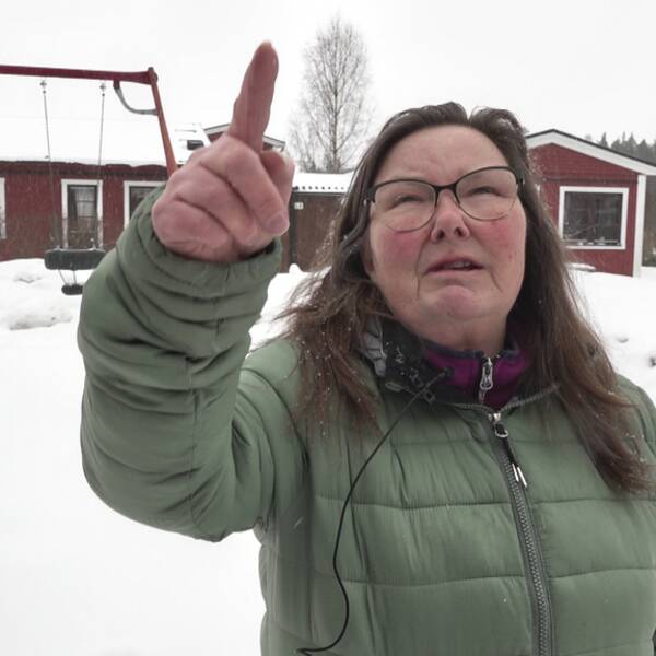 kvinna, rödmyren