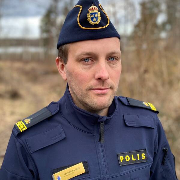 Joakim Wallberg, inspektör vid brottssamordningen på Polisregion Öst
