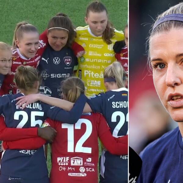 Manifestation i damallsvenska premiären – spelar utan kollektivavtal