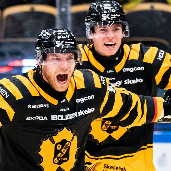 Filip Sandberg avgjorde för Skellefteå i förlängning