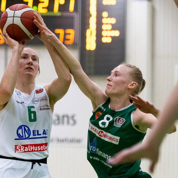 Frida Eldebrinks Södertälje är klart för semifinal efter två raka segrar mot Eos.