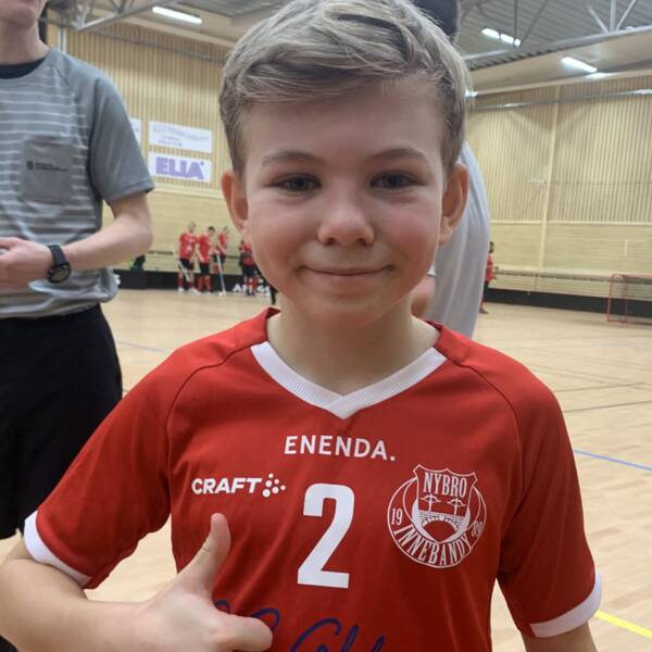 Forwarden Dennis Johansson är yngst i paralaget och gjorde ett mycket fint kvitteringsmål mot Vetlanda FF i helgen.