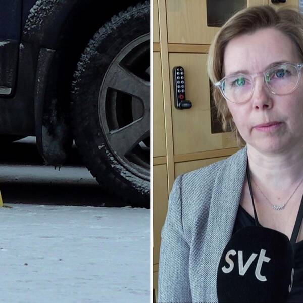 Brottsplatsundersökning / vice chefsåklagare Karin Everitt.