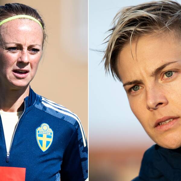 Amanda Ilestedt och Lina Hurtig missar kommande landslagssamling.
