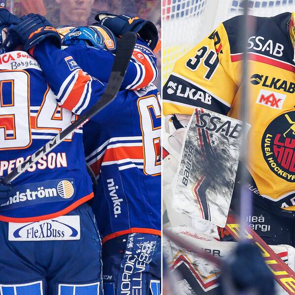 Växjö-spelarna jublar efter att ha slagit ut Luleå i kvartsfinal.