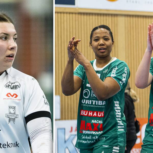 I klippet ovan: Se fyra av Clara Bergstens totalt sju mål från Skurus seger.