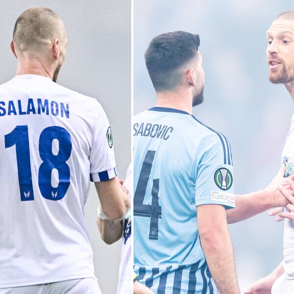 Bartosz Salamon stängs av efter Conference League-matchen mot Djurgården.