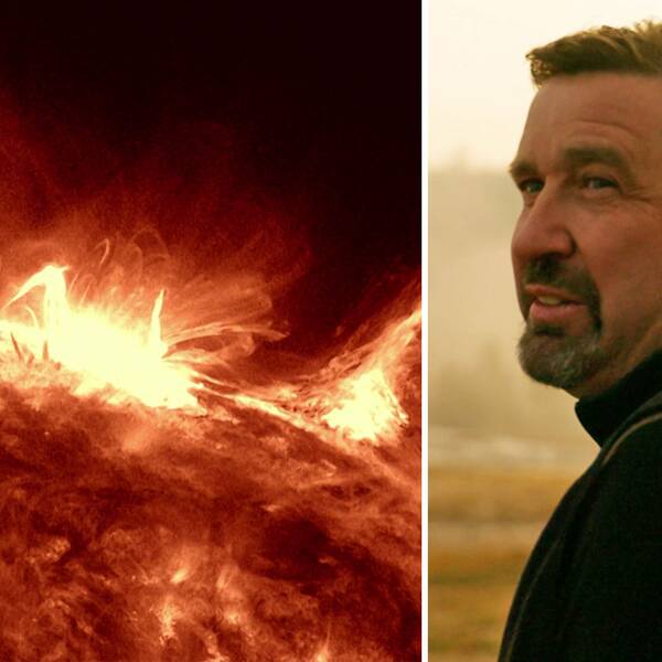 Astrofysikern Scott McIntosh berättar om sin teori om framtida solstormar.