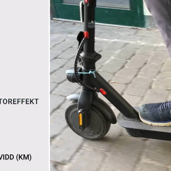 På en hemsida där man kan köpa elsparkcyklar kan köpare klicka i om den ska vara laglig eller olaglig.