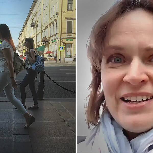 Det är som att leva i en skräckfilm bland zombisar. Så beskriver krigsmotståndaren Maria Lazebnaja livet i dagens Ryssland.