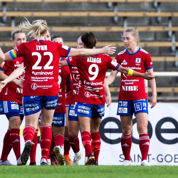 Vittsjö körde över Djurgården på Stockholms Stadion.