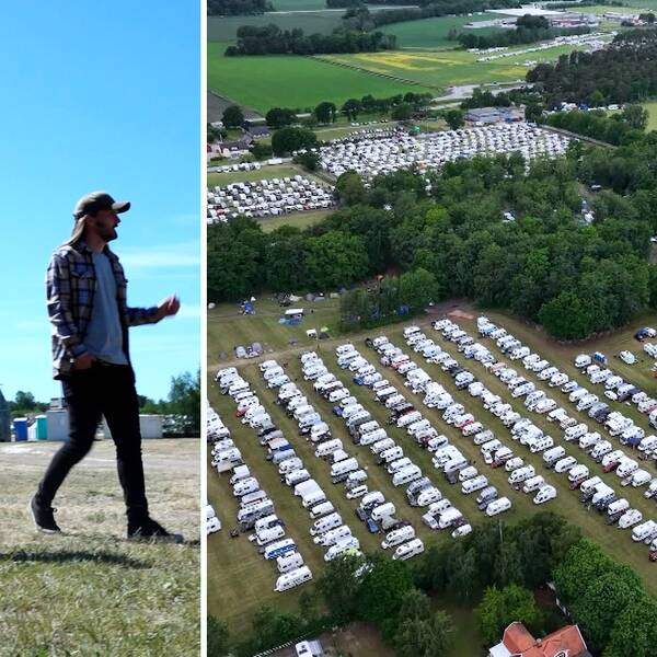 Sweden Rock parkering