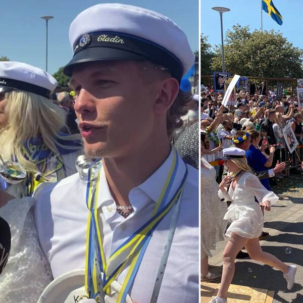 Studenter från Alléskolan i Hallsberg