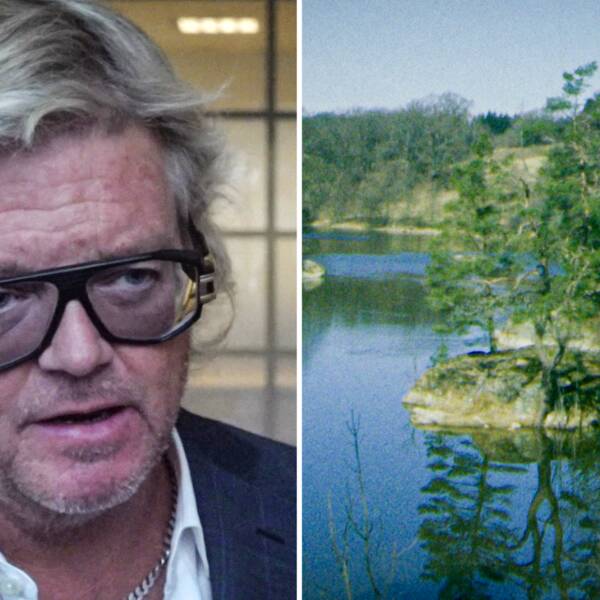 Till vänster försvarsadvokat Lars Salkola. Till höger en arkivbild från Delsjön.