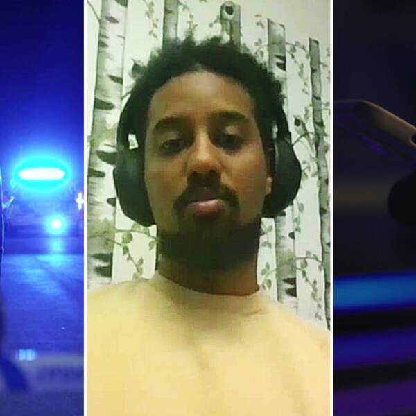 Se detaljer i videon från skjutningen som antyder att gärningspersonen genomför ett videosamtal.