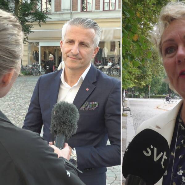 Susanne Lindholm Henningsson (KD) är kritisk till att tomtköerna slopas – Kemal Hoso (S) bemöter kritiken.