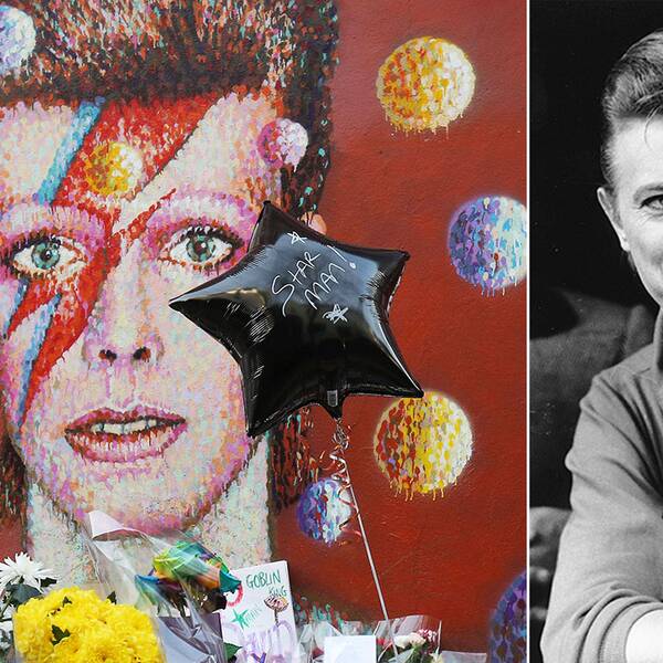 David Bowies album, i synnerhet senaste Blackstar, toppar listorna världen över.