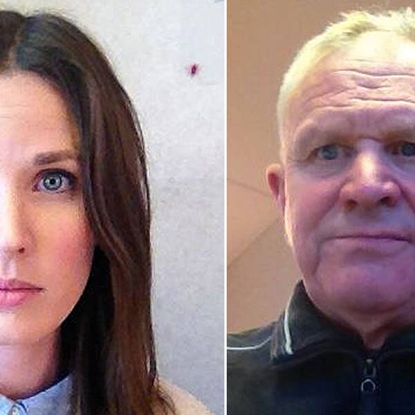 Josefin Bergström och Jan-Olov Lundberg från Borlänge kommun.