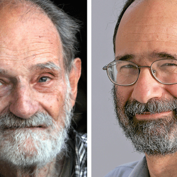 Lloyd Sharpley och Alvin E Roth, två i raden av män som tilldelas Nobelpriset 2012.