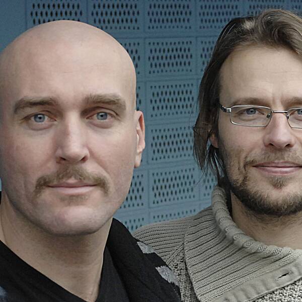 Joachim Dyfvermark och Sven Bergman
