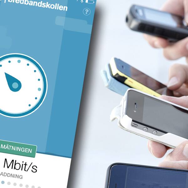 Händer med mobiler