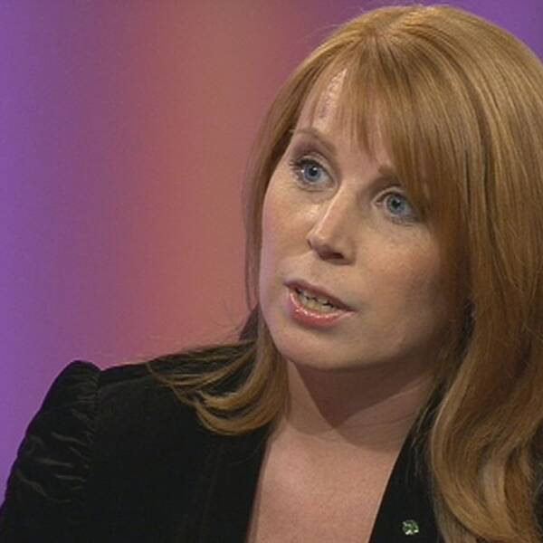 Annie Lööf i Agenda.