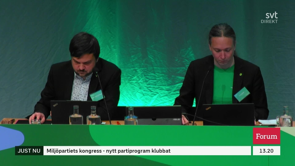 Forum: Miljöpartiets kongress
