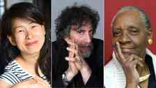 Författarna Kim Thúy, Neil Gaiman och Maryse Condé är nominerade till Nya Akademins litteraturpris.